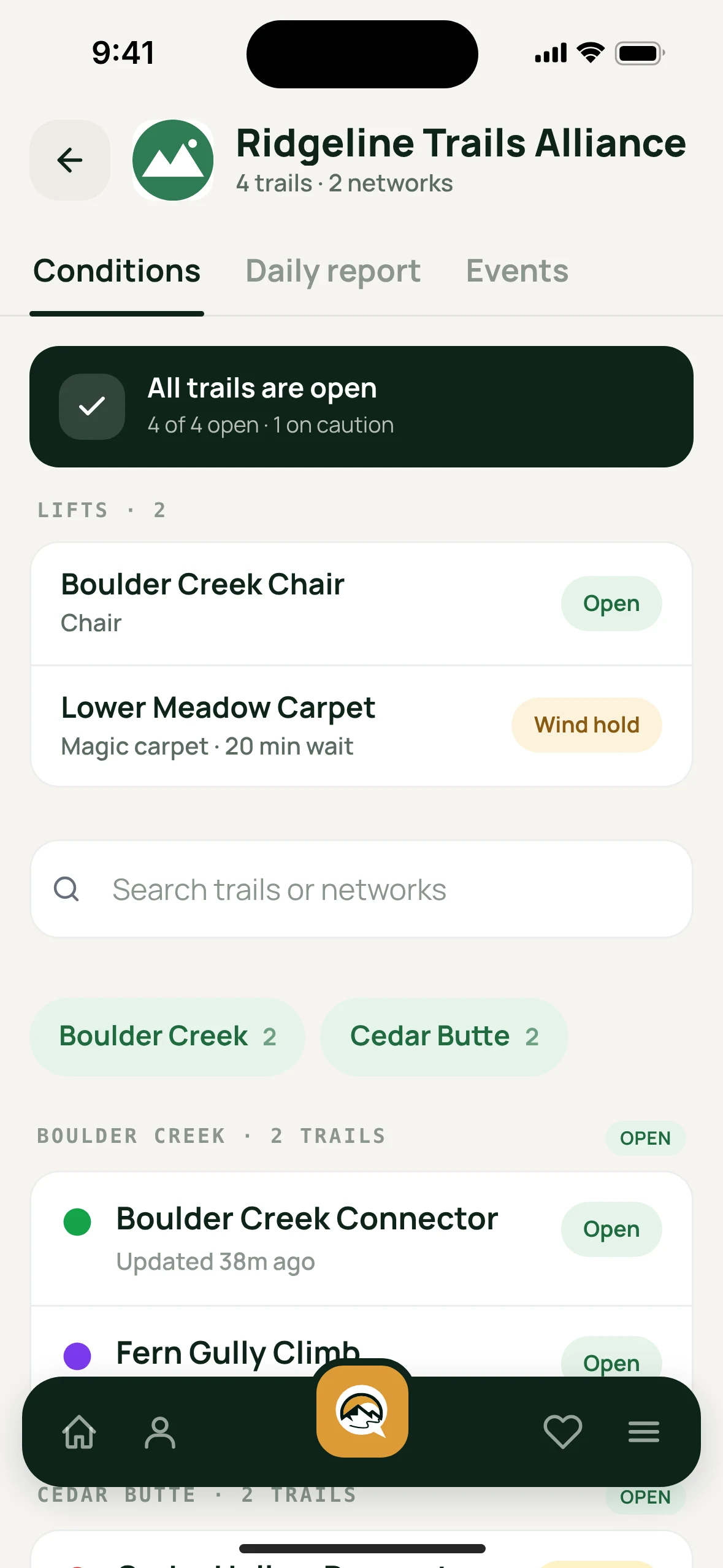 Status that reaches the parking lot